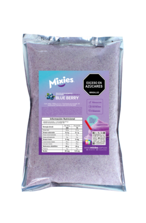Mezcla en Polvo para Granizado sabor a Blueberry