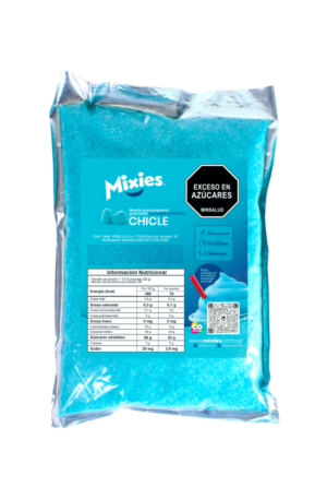 Mezcla en Polvo para Granizado sabor a Chicle