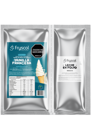 Mezcla para Helado Suave de Vainilla Francesa x 1000 gr
