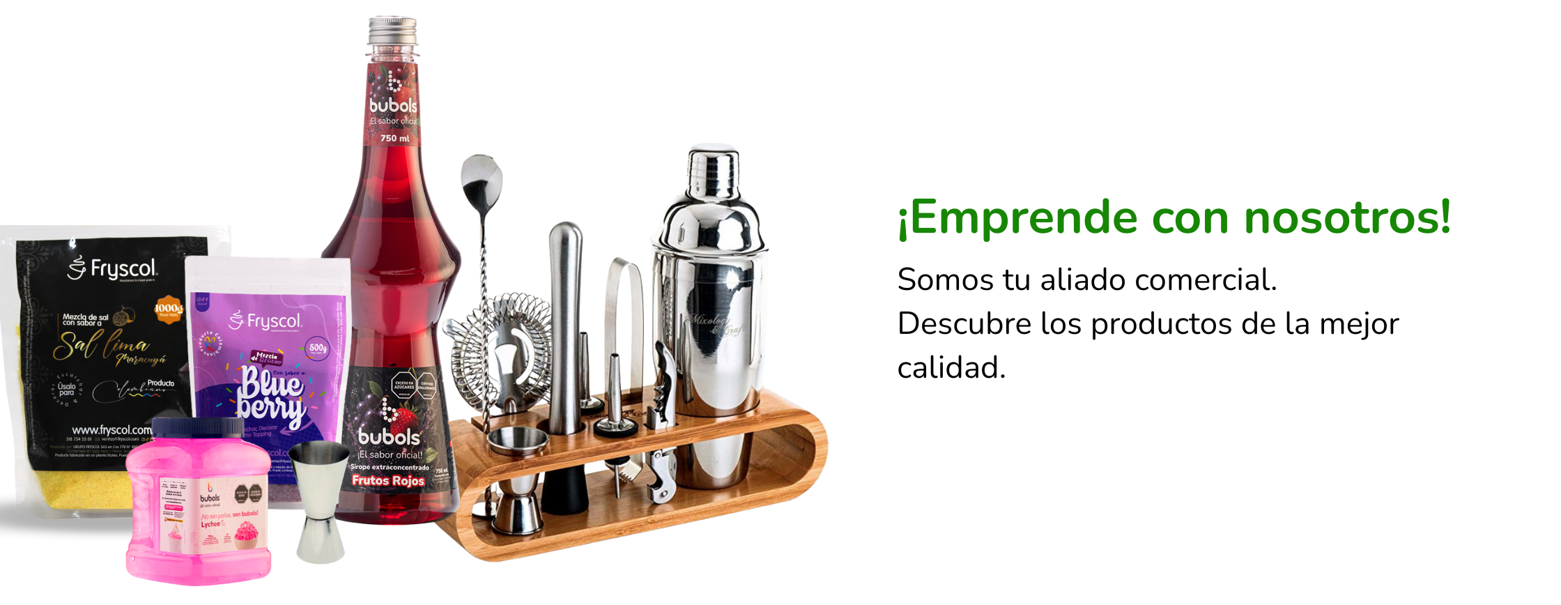 Pulpa de frutas siropes perlas explosivas