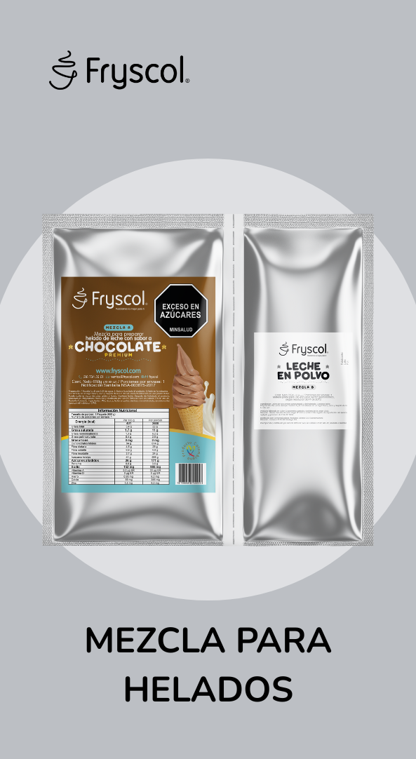 Mezcla para helado
