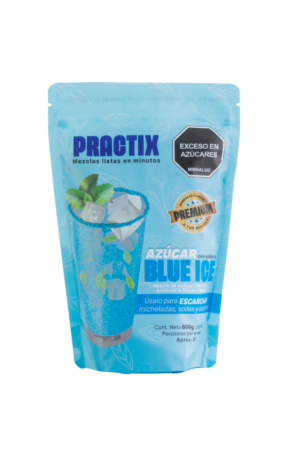 Mezcla de Azúcar con Sabor a Blue Ice x 800g