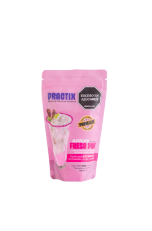 Mezcla de Azúcar con Sabor a Fresa Pink x 300g