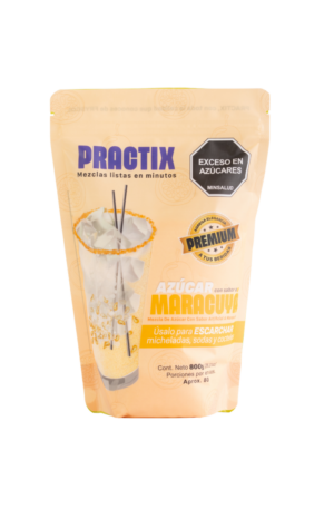 Mezcla de Azúcar con Sabor a Maracuyá x 800g