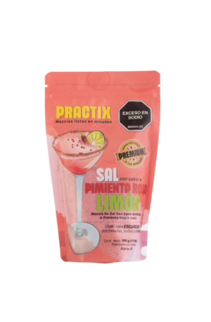 Mezcla de Sal Pimienta Roja y Limón x 500g